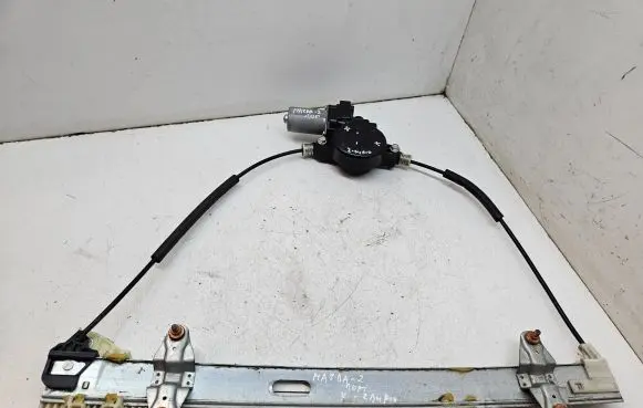 Mazda 2 Front door window regulator with motor DJ015958X