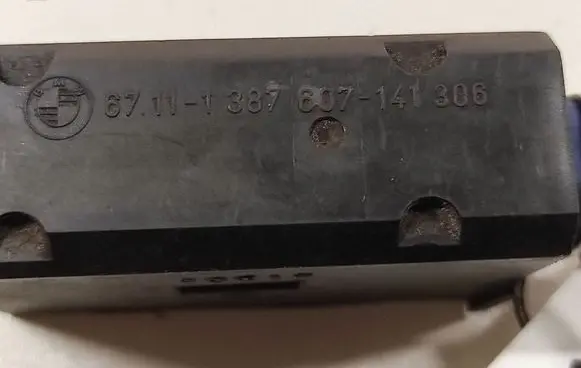BMW 3 E36 Door central lock control unit/module 67111387607141306