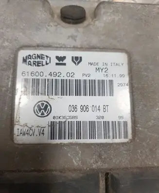 Volkswagen Polo III 6N 6N2 6NF Engine control unit/module 036906014BT