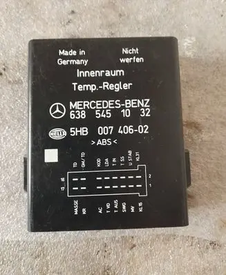 Mercedes-Benz Vito Viano W638 Air conditioning/heating control unit a6385451032 6385451032
