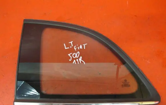 Fiat 500 Rear side window 43R001583 AS2