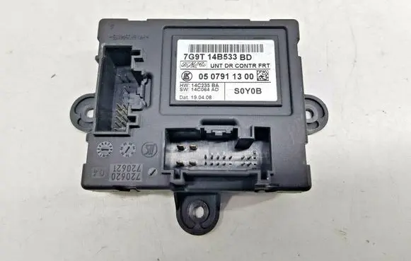 Ford Galaxy Door control unit/module 7G9T14B533BD nr4367