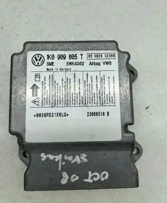 Skoda Octavia Mk2 (1Z) Airbag control unit/module 1K0909605T 5WK43412 05H020S2300