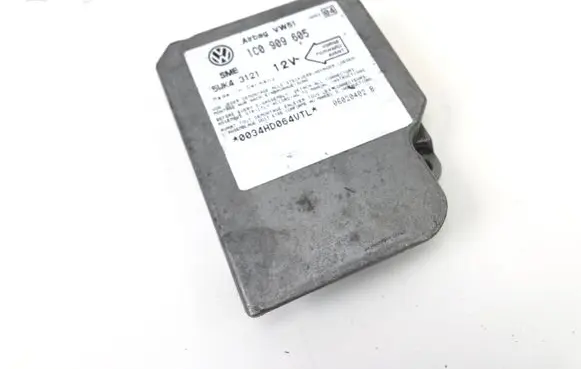 Volkswagen Polo Airbag control unit/module 1C0909605 5WK43121 06020402B