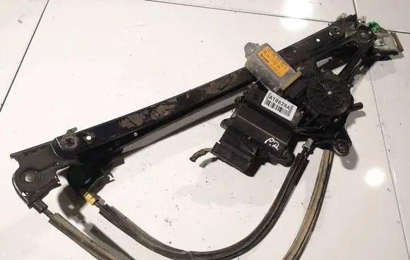 Sliding door window regulator with motor