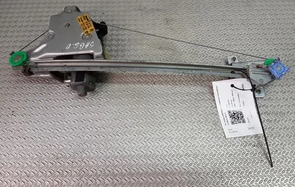 Saab 9-5 Rear door window regulator with motor 117999XXX