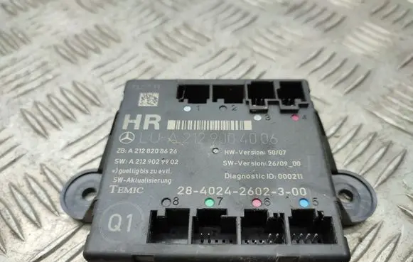 Mercedes-Benz E W212 Door control unit/module A2129004006