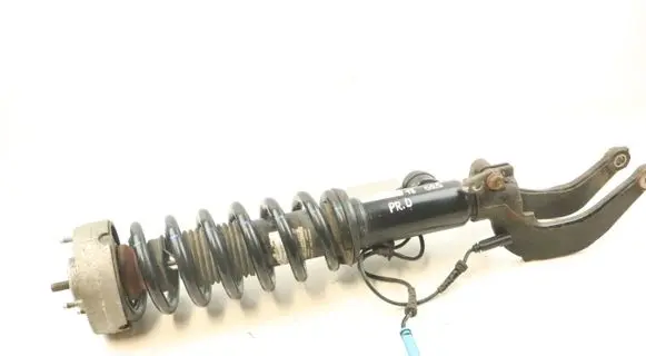 Front shock absorber with coil spring