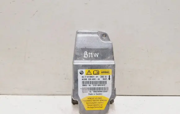 BMW 5 E60 E61 Airbag control unit/module 6577911893101 31911893101D 220439134