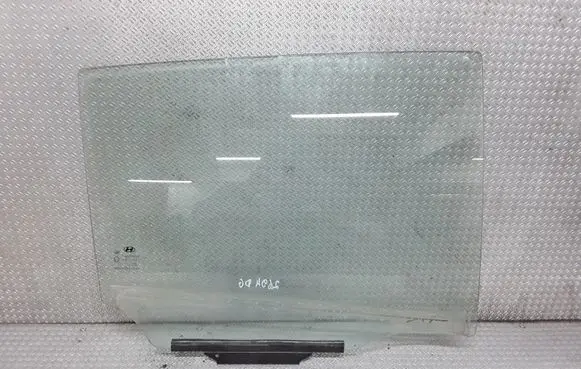 Hyundai i20 (PB PBT) Rear door window glass