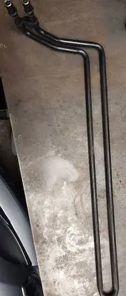 BMW 3 E46 Power steering radiator 