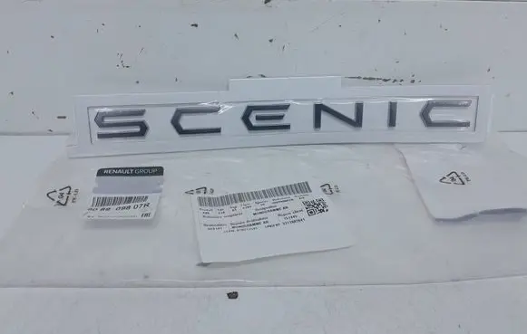 Renault Scenic E-Tech V Rear loading door model letters 908909807R