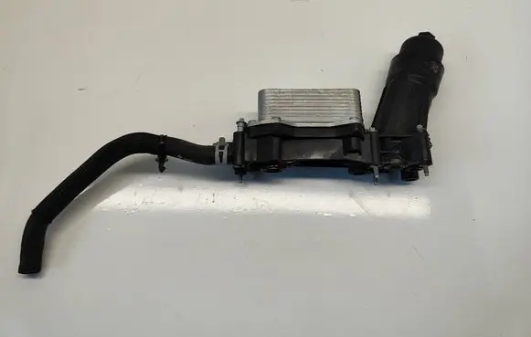 Oil filter mounting bracket