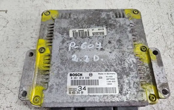 Peugeot 607 Engine control unit/module 0281010880 9645538380 28FM0000