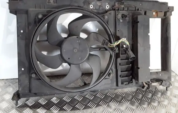 Peugeot 307 Radiator cooling fan shroud 9634009480