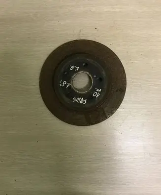Toyota Prius (XW30) Rear brake disc