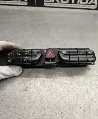 Mercedes-Benz C W203 Multifunctional control switch/knob 2038219979 3306440401