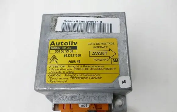 Citroen Xsara Airbag control unit/module 9633621380
