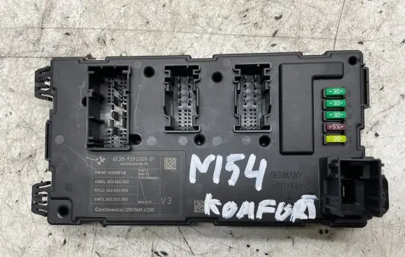 BMW 3 F30 F35 F31 Central body control module 9293309 00000F48 A2C30450208
