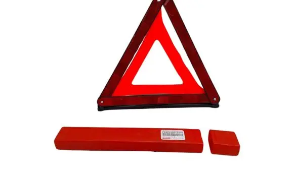 Emergency warning sign