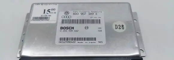 Audi A6 S6 C5 4B ABS control unit/module 8D0907389E 0265109462