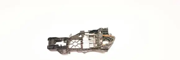 Volkswagen PASSAT B6 Rear door exterior handle/bracket 3C0837885J