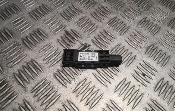 Airbag deployment crash/impact sensor