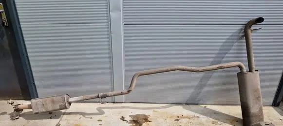 Opel Astra K Double Muffler 