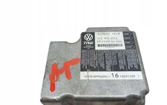 Skoda Superb B6 (3T) Airbag control unit/module 3T0959655A
