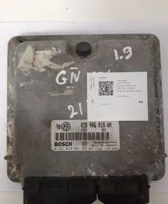 Volkswagen Golf IV Engine control unit/module 038906019AM 0281010091