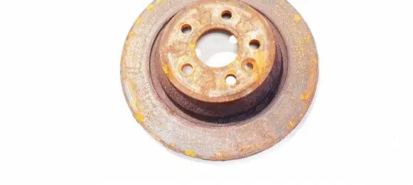Ford Mondeo MK IV Rear brake disc neventiliuojamas