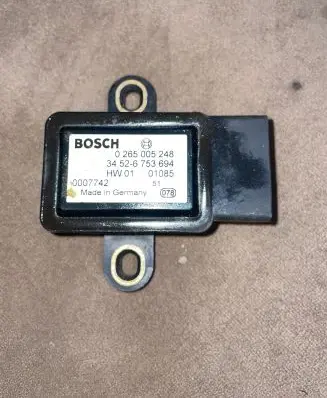 ESP acceleration yaw rate sensor
