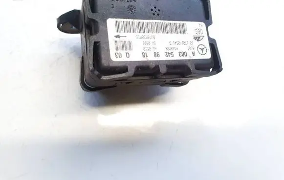 Mercedes-Benz CLK A209 C209 ESP acceleration yaw rate sensor a0035429818 10.1701-0341.3