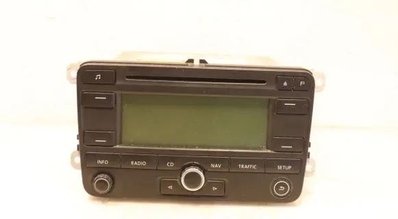 Volkswagen Touran I Radio/GPS head unit trim 