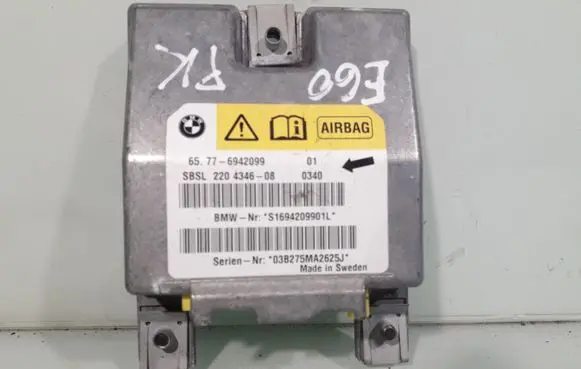 BMW 5 E60 E61 Airbag control unit/module 65776942099 220434608