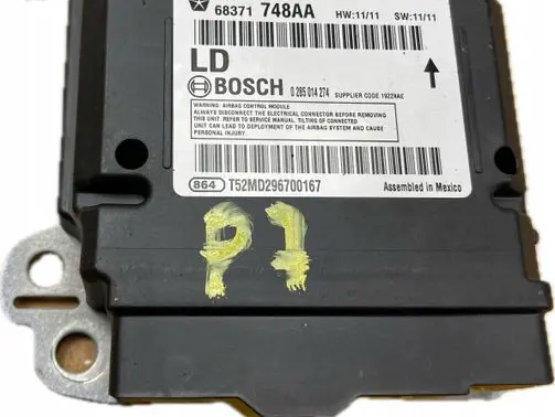 Dodge Charger Airbag control unit/module 68371748AA