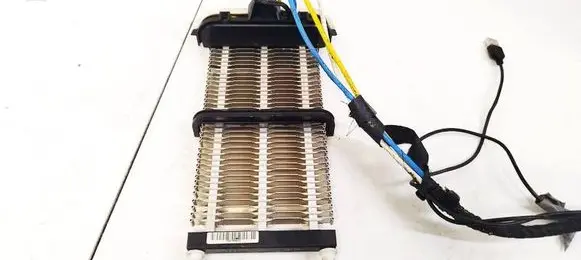Electric cabin heater radiator