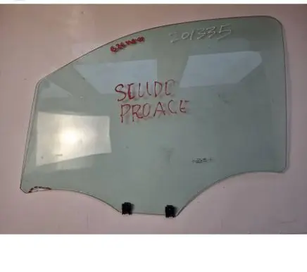 Toyota Proace Front door window/glass (coupe) 