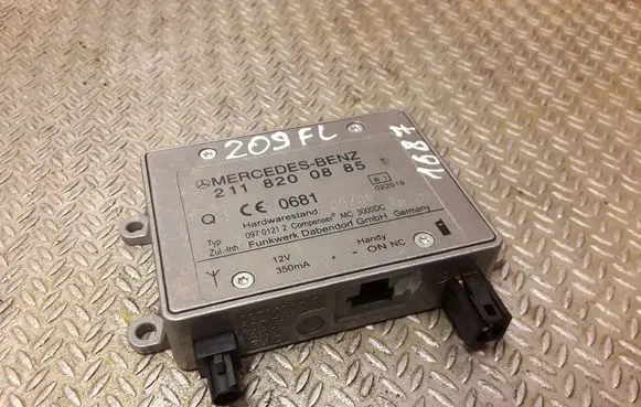 Mercedes-Benz CLK A209 C209 Phone control unit/module A2118200885 2118200885