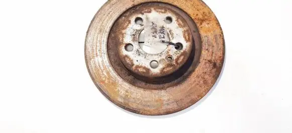 Citroen C8 Rear brake disc ventiliuojamas