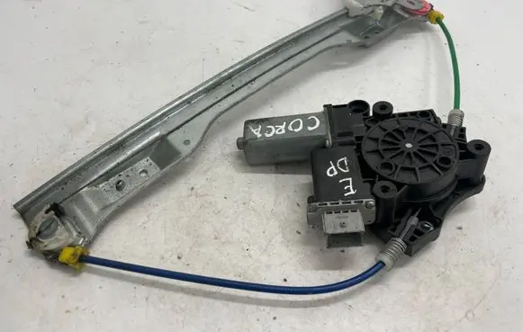 Opel Corsa E Front door window regulator with motor 13447039