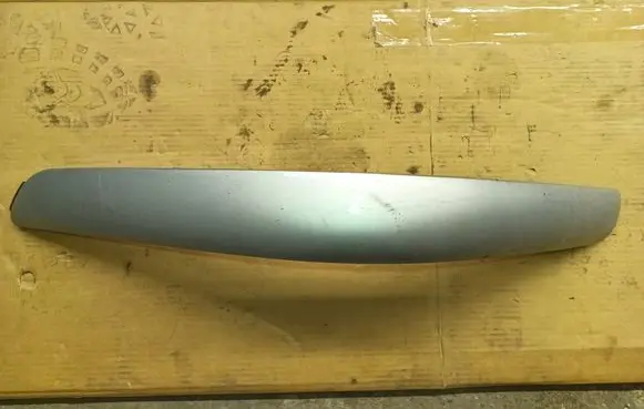 Citroen C5 Front bumper splitter molding 9636753080
