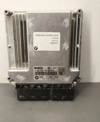 BMW 5 E60 E61 Engine control unit/module 7801712 0281013253 031091273