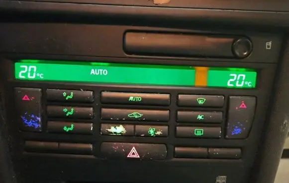 Saab 9-3 Ver2 Climate control/heater control trim 12803221BA IMPRK1411109
