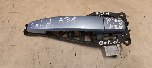 Opel Corsa D Rear door exterior handle 24463750
