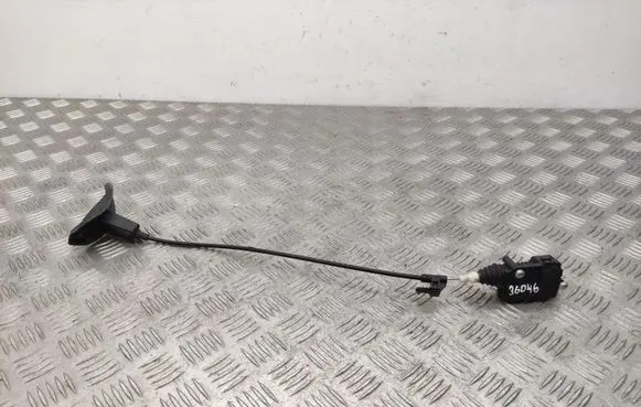 Fuel tank cap lock motor