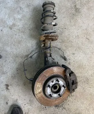 Opel Zafira C Front wheel hub spindle knuckle