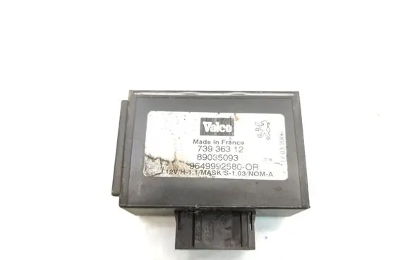Peugeot 607 Other control units/modules 9649992580 73936312 89035093