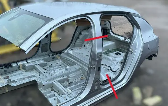 Opel Corsa F Pillar (middle) Pillarmiddle