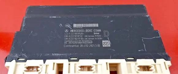 Mercedes-Benz S W222 Seat control module A2229008906